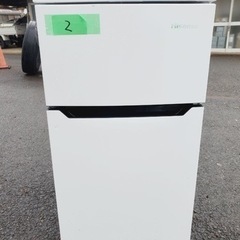 ✨2017年製✨2番 Hisense✨2ドア冷凍冷蔵庫✨HR-B95A‼️