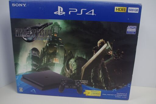 PlayStation4/PS4/FF7リメイクパック/CUH-2200AB01/500GB/ブラック