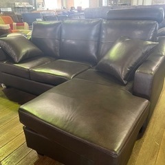 本革カウチソファー！左右オッケー！通常10万円