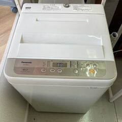 Panasonic　全自動電気洗濯機　NA－F60B11