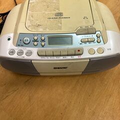 SONY CDデッキ カセット ラジオ