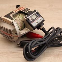 RYOBI - リョービ　電動リール　AD電動101  + 新品PE8 700m +小型充電器 RYOBI - RYOBI リョービ AD電動101 ハイパワー剛技 電動リール