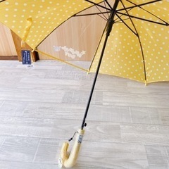 ◆新品未使用品◆黄色の傘☂️＊50cmの画像