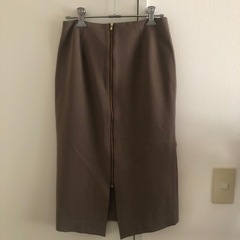 ラウンジドレスのタイトスカートです
