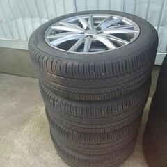 取引成立　215/50R17 ミニバン用 アルミタイヤセット ノア ヴォクシー セレナ