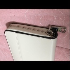 正規品コーチ×ピーナッツ スヌーピー ジップアラウンドウォレット ホワイトの画像