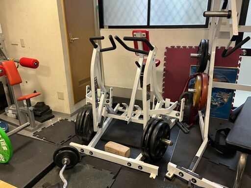 【米軍放出品】ハンマーストレングス　ローイング　Hammer Strength プレートロード・アイソラテラル・ロウ　中古　大阪市内から