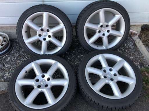 【決まりました】フェアレディZ33 純正ホイール+スタッドレス