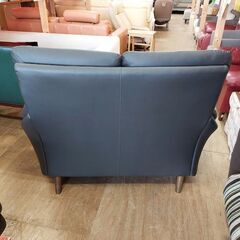 ニトリ Nシールド コウテイ3 2人用合皮ソファー ダークブラウン 【愛