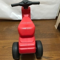 赤いミニバイク　ヤマダの画像