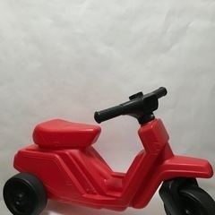 赤いミニバイク　ヤマダの画像