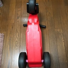 赤いミニバイク　ヤマダの画像