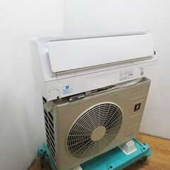 良品 2018年製 SHARP 主に10畳用 2.8kW ルームエアコン AY-H28EE6 プラズマクラスター搭載 (CD01)