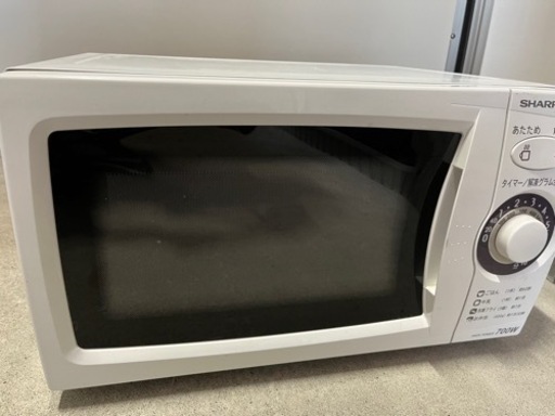 【お値下げ中】電子レンジ　SHARP RE-T1-W5