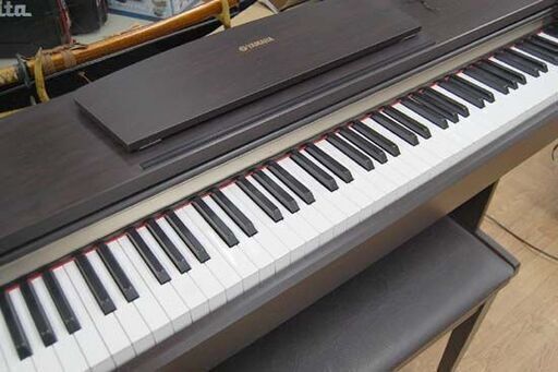 YAMAHA 電子ピアノ YDP-123 ダークブラウン系 88鍵盤 椅子付き 2004年製 全鍵盤音出し確認済み ヤマハ 札幌市 清田区 平岡