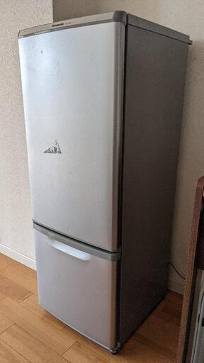パナソニック 冷蔵庫 168L  NR-B175W シルバー