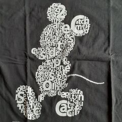 ミッキーTシャツ　　ブラック　　　中古品の画像