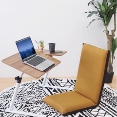 新品★折りたたみサイドテーブル デスクテーブル リモートワークや...