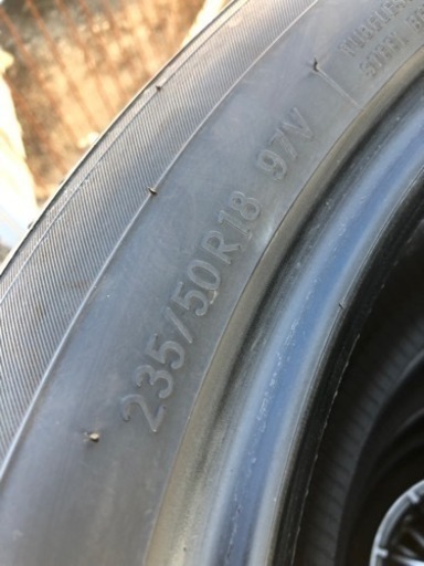 235/50R18 高年式　深溝　アルファードヴェルファイア　LS等に