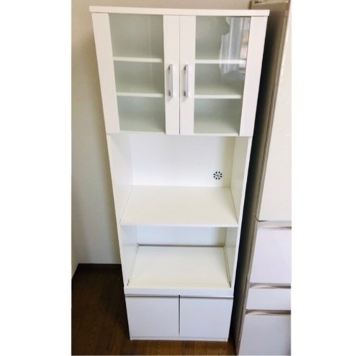 【お取引中です】ニトリ レンジ台 レンジボード キッチンボード 食器棚 幅60cm