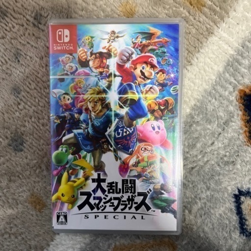 任天堂Switch ソフト　マリオ3D  スマブラ