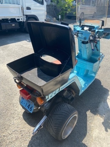 嫁ぎ先は南国鹿児島へ 2スト ジャイロX ミニカー登録車両