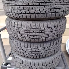 【商談中】スタッドレスタイヤ４本　YOKOHAMA IG50 plus 155/65R14の画像