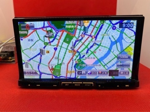 KENWOOD 最上級 MDV-727DT フルセグTV 新品バックカメラ付き お-7 
