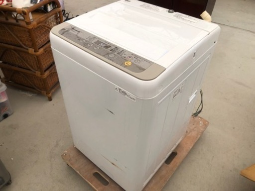 2018年製 Panasonic 洗濯機6kg  NA-F60B11  W562×D572×H880