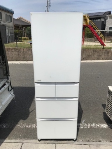 9月末まで限定表示価格より5,000円OFF！！　☆美品☆MITSUBISHI  三菱　455L冷蔵庫　MR-B46D-W