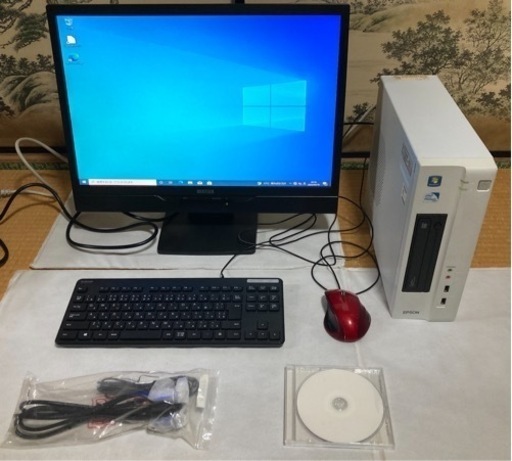 デスクトップPC　一式セット　パソコン操作の練習に
