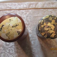 茶筒（２つ）の画像