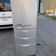 SANYO 4ドア冷蔵庫 SR-361J(S) （357ℓ）保証2ヶ月