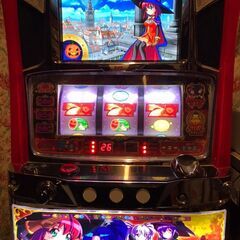 再度値下げしました！【値下げ交渉可能】マジカルハロウィン3 メダル不要機 家庭用パチスロ 実機 スロットの画像