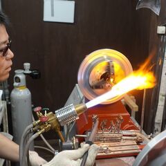 理化学ガラス加工職人　難しいけど奥が深い、ガラス加工技術の道に挑戦してみませんか?の画像
