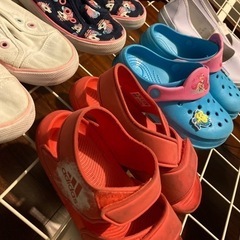 女の子　履物　まとめての画像