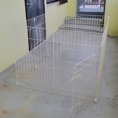 【ペット用品】大型犬用ケージ おしゃれな二刀流タイプ (愛犬のプ...