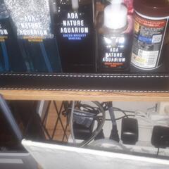 お持ち帰り90cm水槽アクアリュウム台もフルセットですの画像