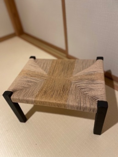 ペーパーコードスツール　キッズサイズ
