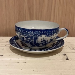 卵殻手のカップ&ソーサー　5客セットの画像