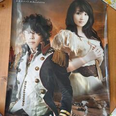 水樹奈々 T.M. 西川貴教 革命デュアリズム A3 光沢 ポスター