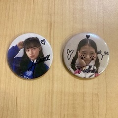 売ります‼️【lucky2ファンミーティング　缶バッチ】