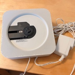 【終了しました】無印良品　CDプレーヤー　FMラジオ