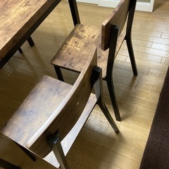 ダイニングテーブルセット0円　取引中の画像