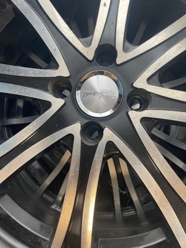 レンブラントアルミホイール17㌅5.5j+45モコワゴンR ekワゴン