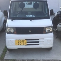 三菱　軽トラック　AT車