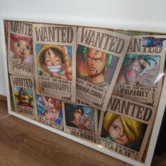 ワンピース パズル 1000ピース 完成品(糊付けまだ)