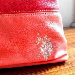 さらに値下げ！U.S POLO ASSN 2WAYトートバッグ・新品未使用品。明るい色で綺麗ですの画像