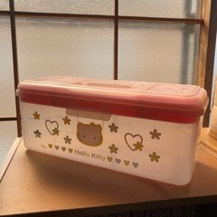 ハローキティ プラスチック 収納ケース