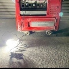 エンジン調子良いが発電しないジャンク新ダイワ EGW151ms発電溶接機